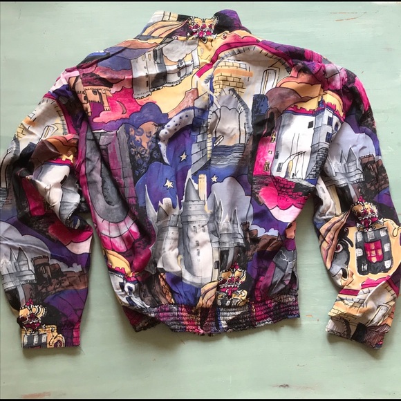 Vintage Ultimate 90s Medieval Scene Windbreaker - Picture 4 of 14